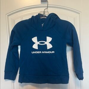 Under Armour Kids Navy Blue Sweatshirt Hoodie Size Youth Small